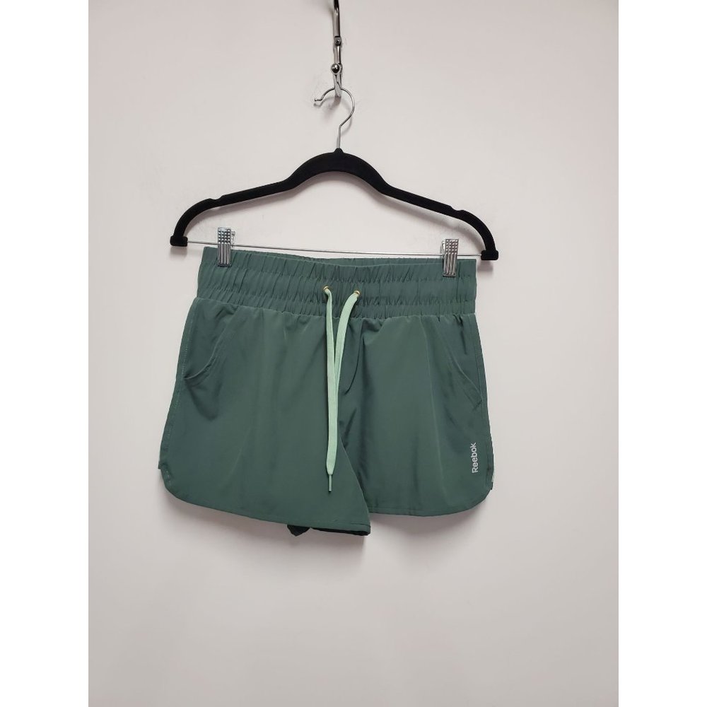 Reebok Green Athletic Shorts Size M